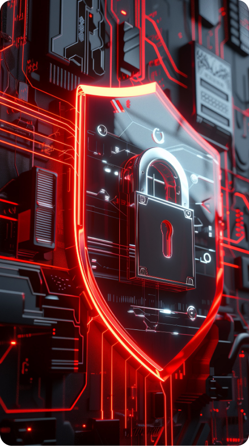 Cybersecurity illustration